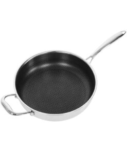 Gladkokken Hybrid Ø28 Slipp-Lett Sautépanne med Lokk