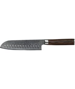 Gladkokken Damaskus 18 cm Santokukniv
