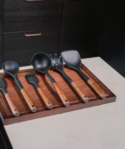 Gladkokken Premium Silikon og Tre 6pk Kjøkkenredskaper
