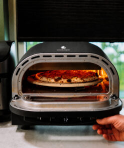 Gladkokken 2000W Elektrisk Pizzaovn