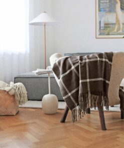 Elvang Tartan Alpakkaull Pledd
