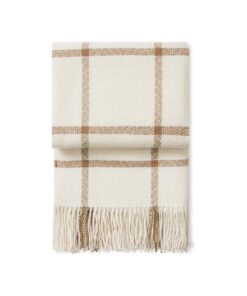 Elvang Tartan Alpakkaull Pledd
