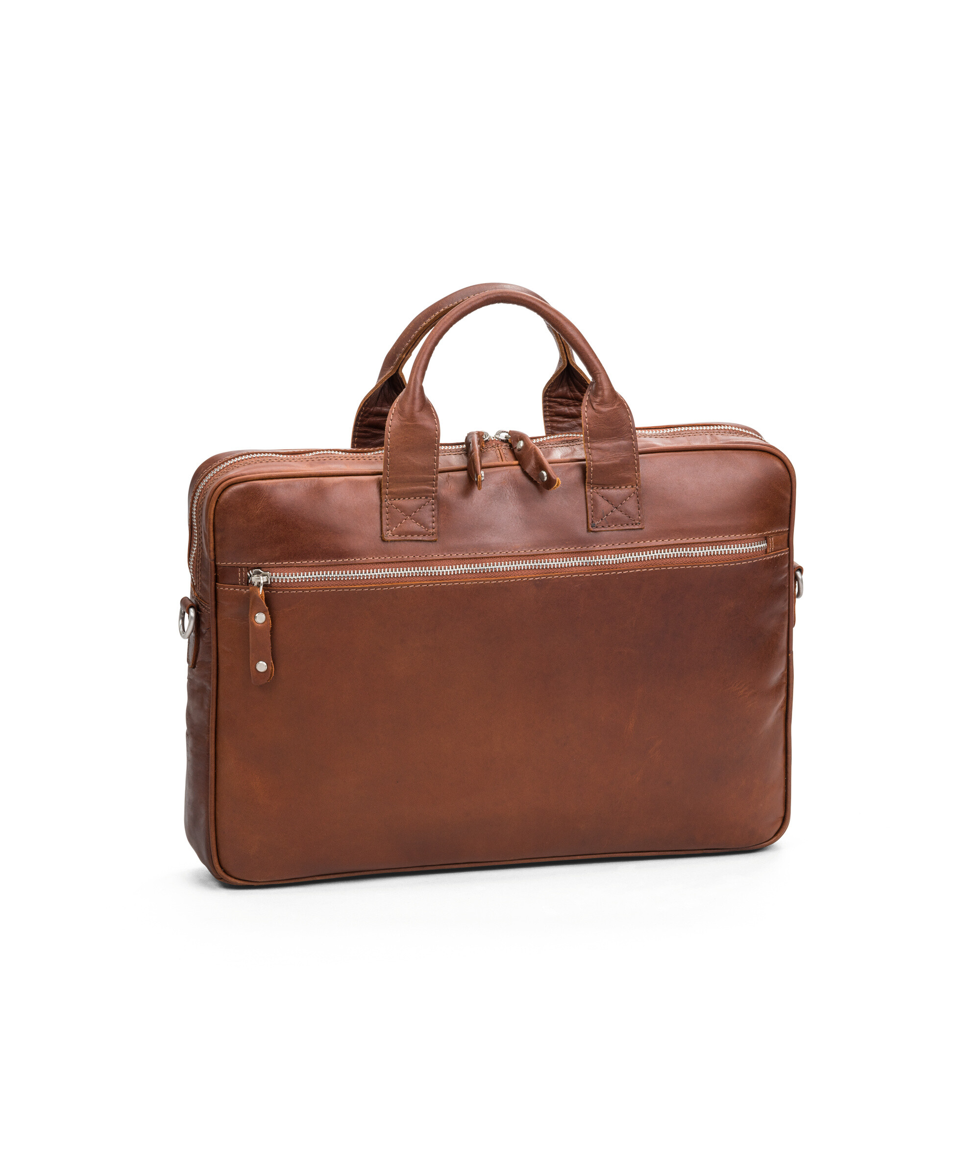 Carlobolaget Florens Bøffelskinn 15" PC-veske