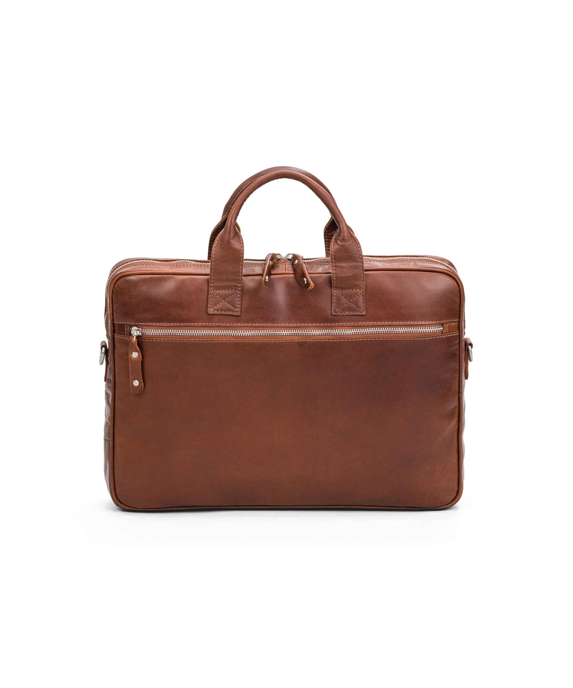 Carlobolaget Florens Bøffelskinn 15" PC-veske