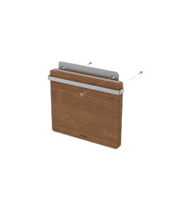 Fiskars Norden Eik Magnetisk Knivblokk