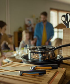 Fiskars Functional Form Rustfritt Stål Knivsett med 5 Kniver