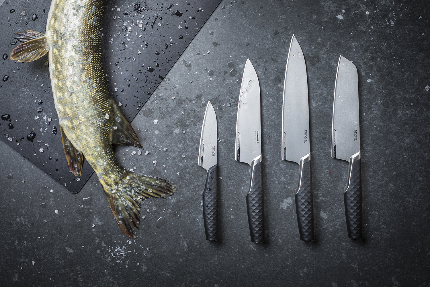 Fiskars Taiten Titan 20 cm Kokkekniv