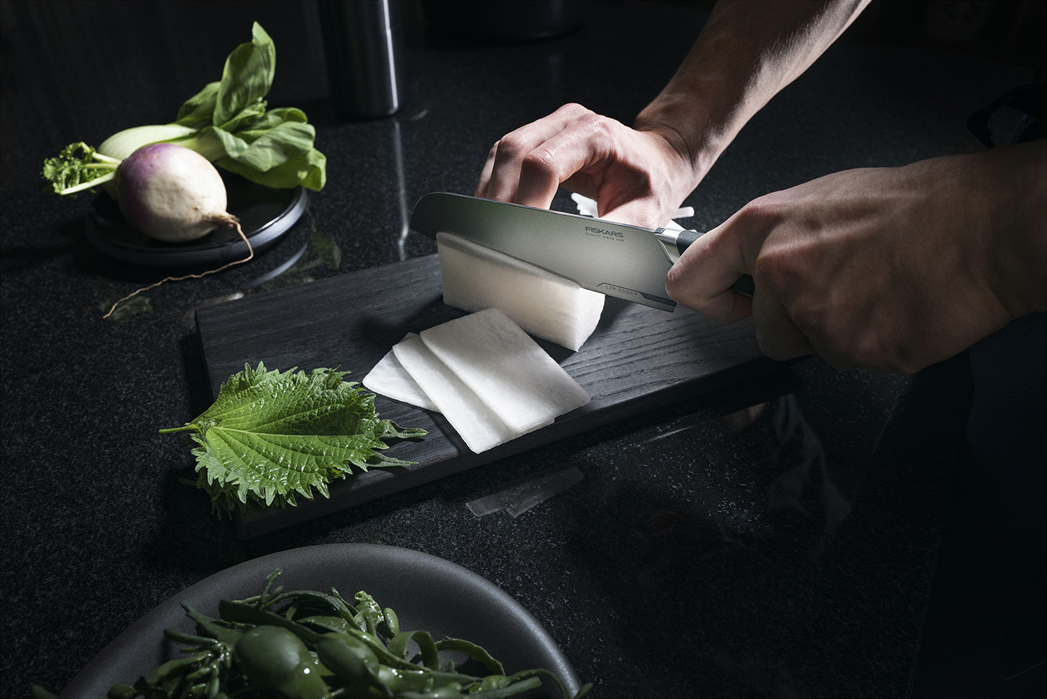 Fiskars Taiten Titan 16 cm Santokukniv