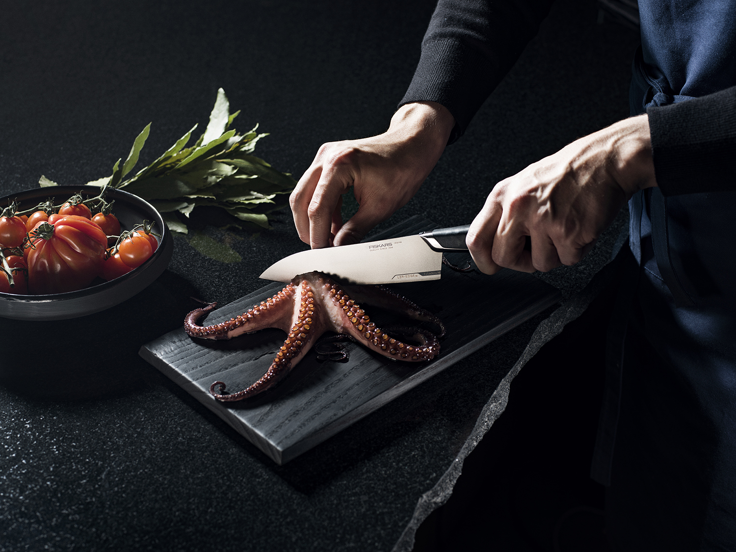 Fiskars Taiten Titan 16 cm Kokkekniv