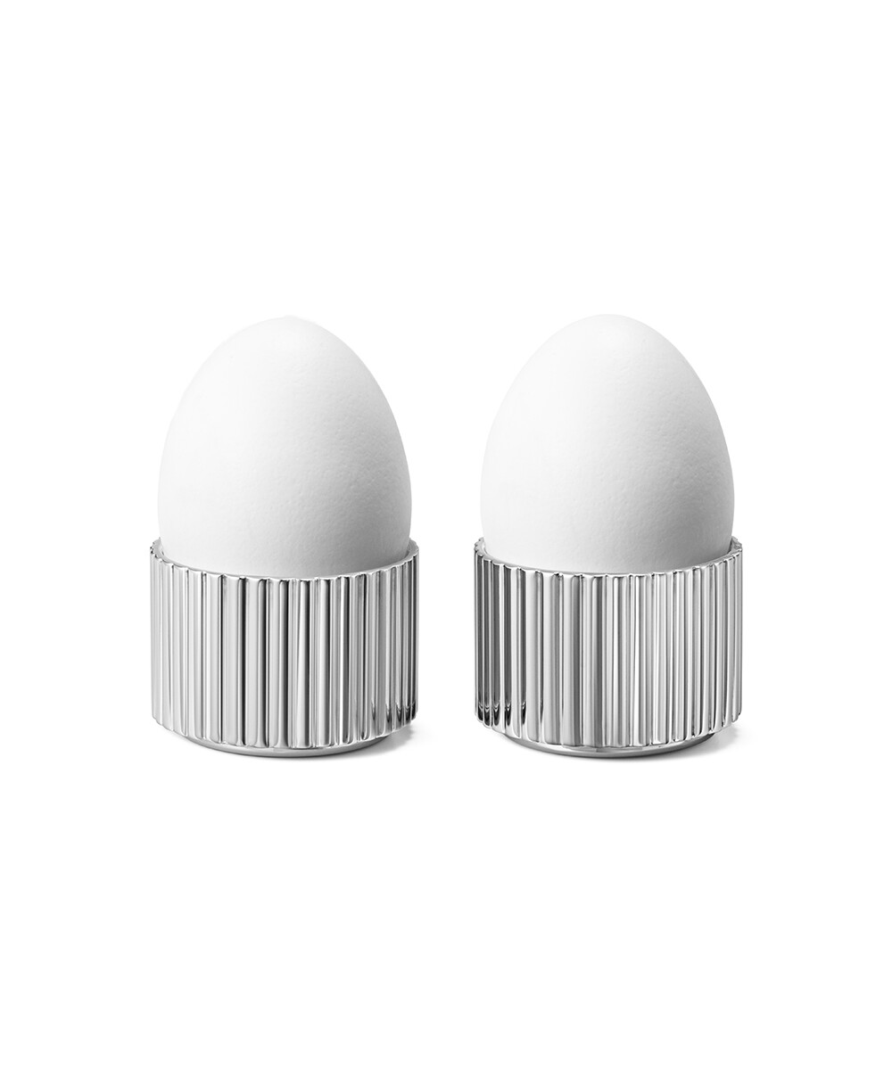 Georg Jensen Bernadotte 2 stk Eggeglass Sett