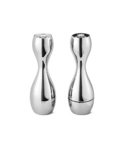 Georg Jensen Cobra Salt- og Pepperkvern Sett Rustfritt Stål