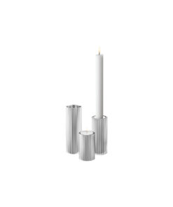 Georg Jensen Bernadotte 3 stk Lysestaker