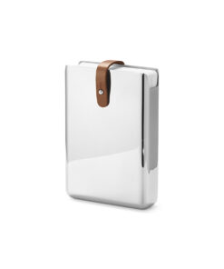 Georg Jensen Sky Rustfritt Stål Kortstokk med Etui