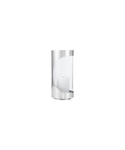 Georg Jensen Chrome Contours 22 cm Hurricane Lysestake