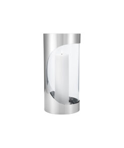Georg Jensen Chrome Contours 33 cm Hurricane Lysestake