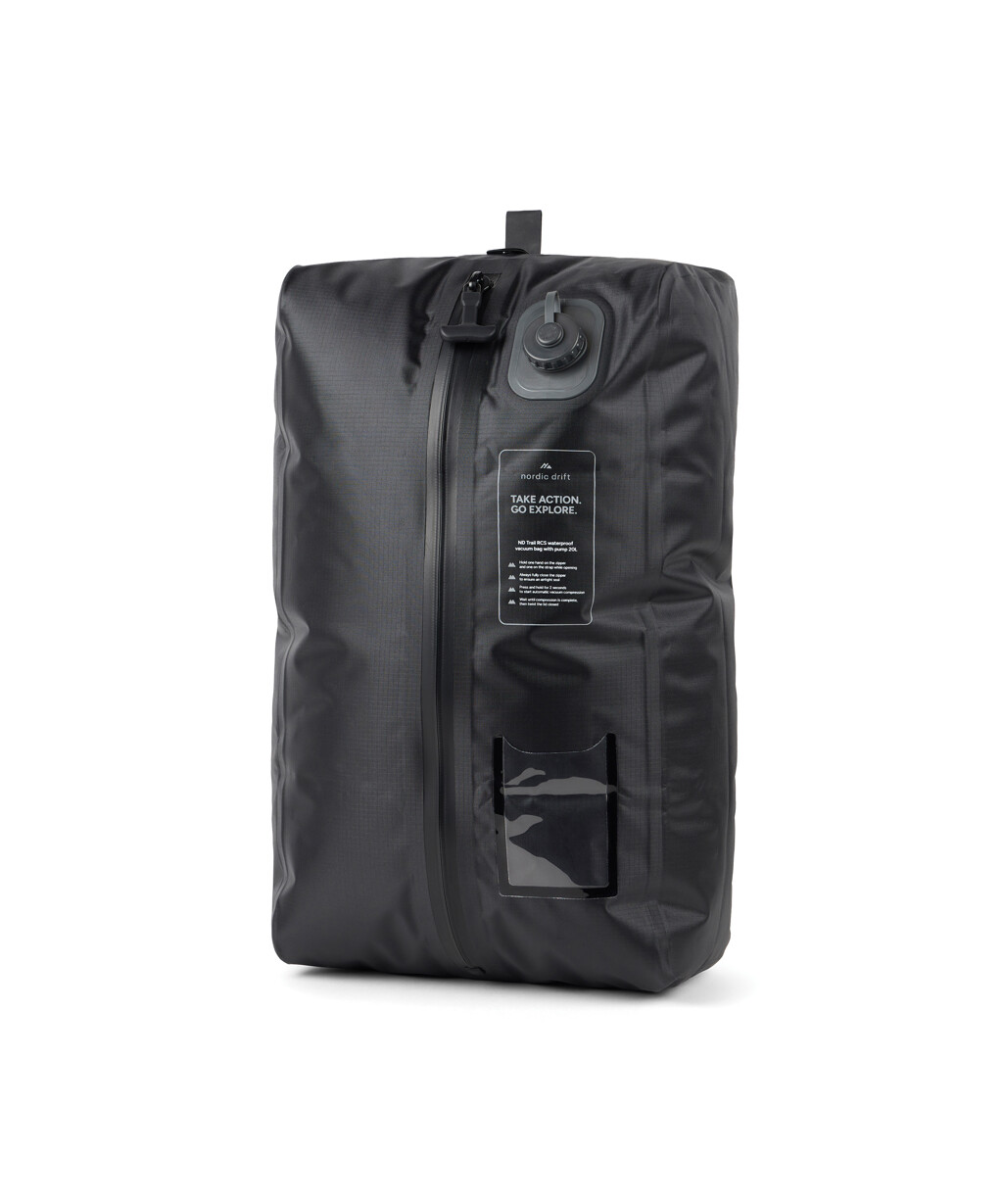 Nordic Drift Trail RCS IPX8 20L Vanntett Vakuumpose med Pumpe