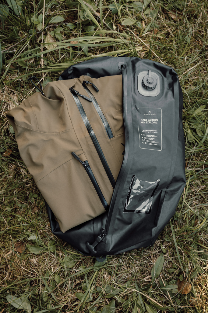Nordic Drift Trail RCS IPX8 20L Vanntett Vakuumpose med Pumpe
