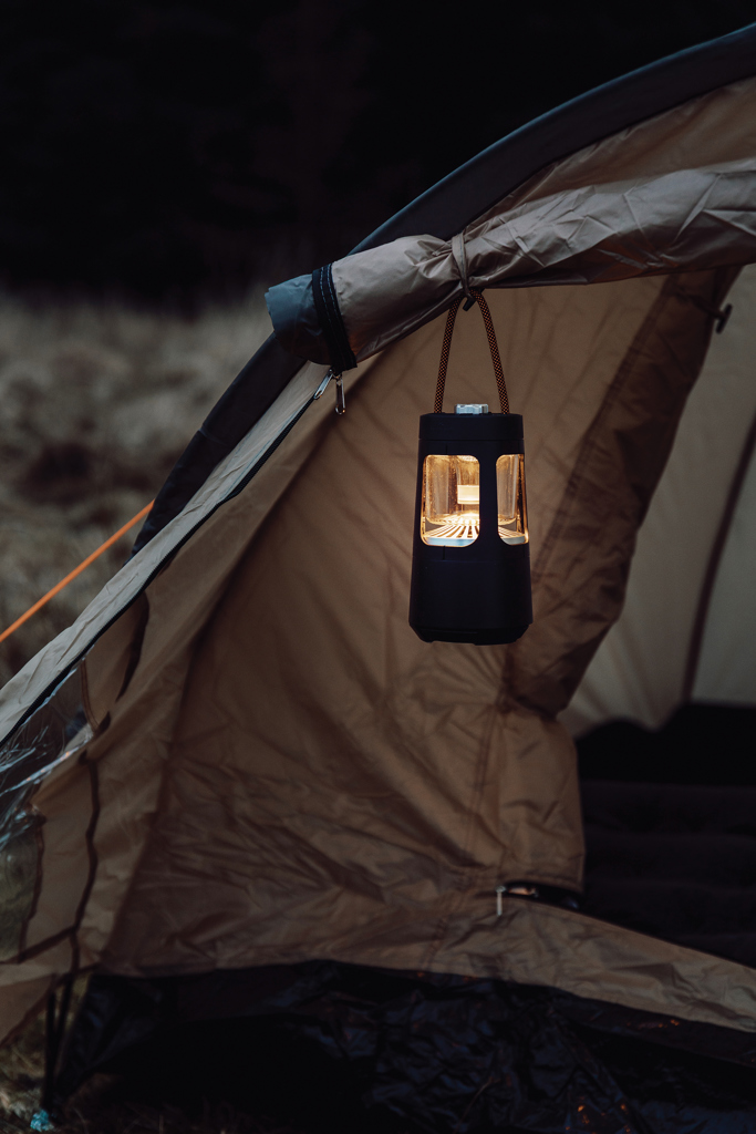 Nordic Drift Everest IPX4 10W RCS Resirkulert Campinglykt med Høyttaler
