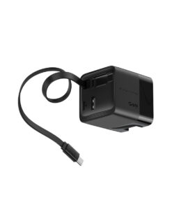 Urban Vitamin Mendocino 65W GaN-lader med Uttrekkbar Ladekabel