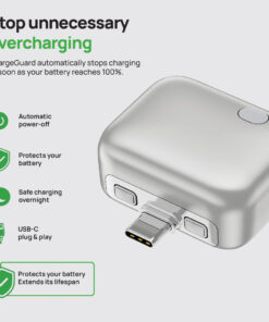 XD Xclusive ChargeGuard RCS USB-C Adapter med Automatisk Utkobling