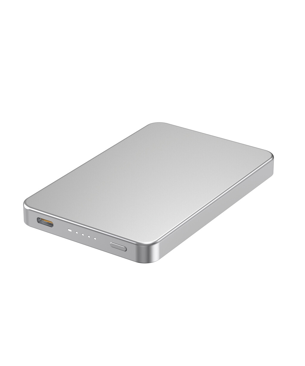Urban Vitamin Marin 5000 mAh 15W RCS Resirkulert Plast/Aluminium Magnetisk Trådløs Powerbank