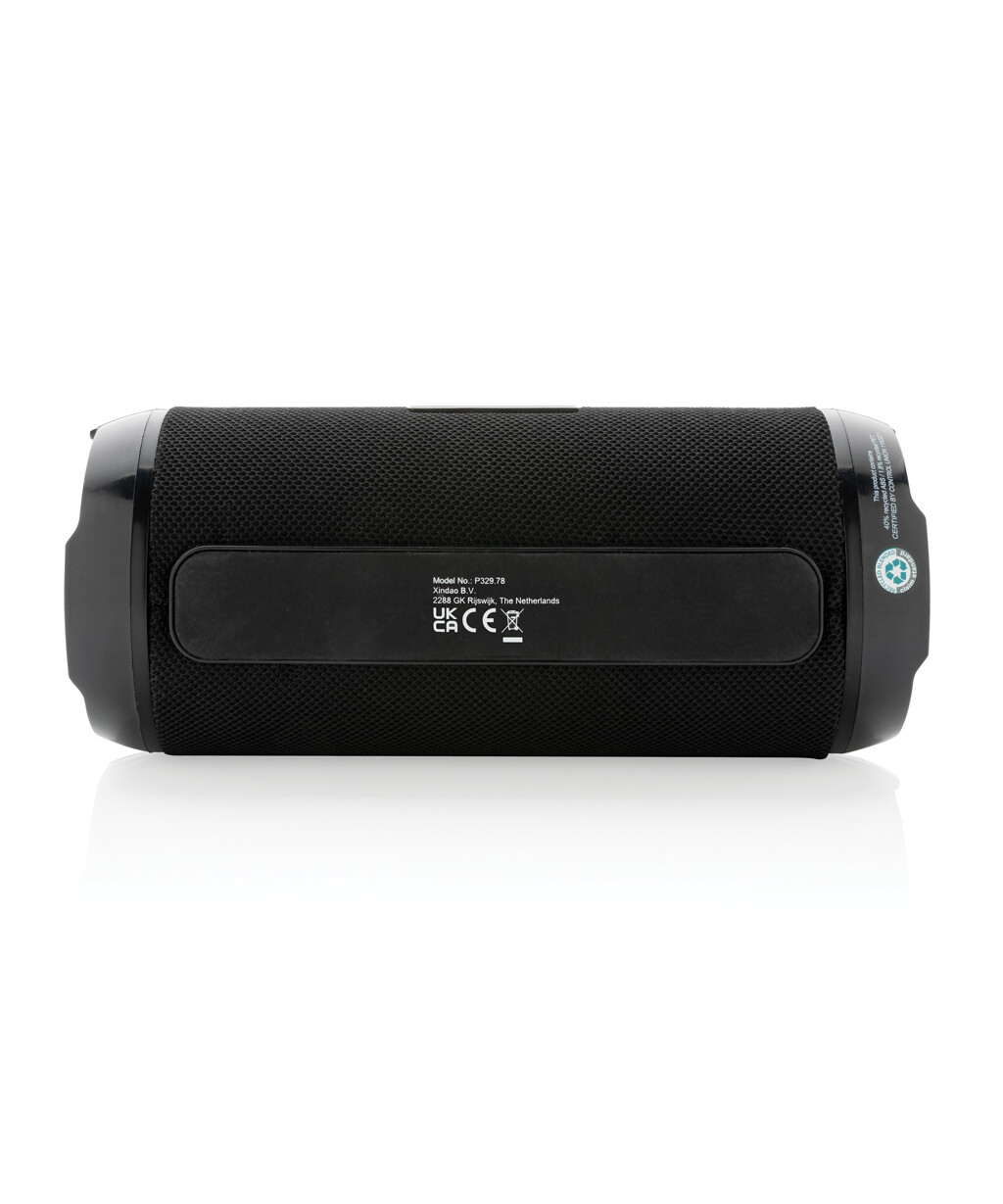 XD Collection Soundboom 6W RCS Resirkulert Plast Vanntett Høyttaler