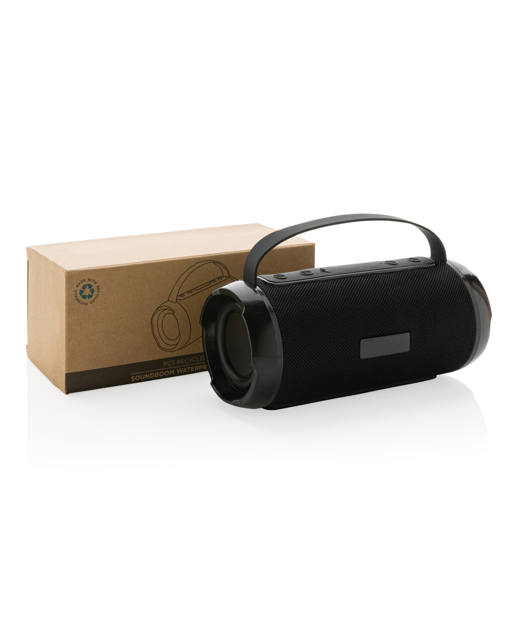 XD Collection Soundboom 6W RCS Resirkulert Plast Vanntett Høyttaler