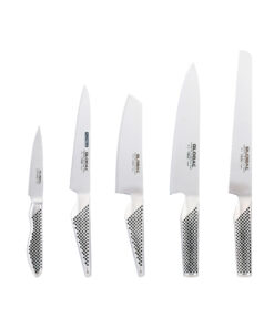 Global Rustfritt Stål Knivsett med 5 deler