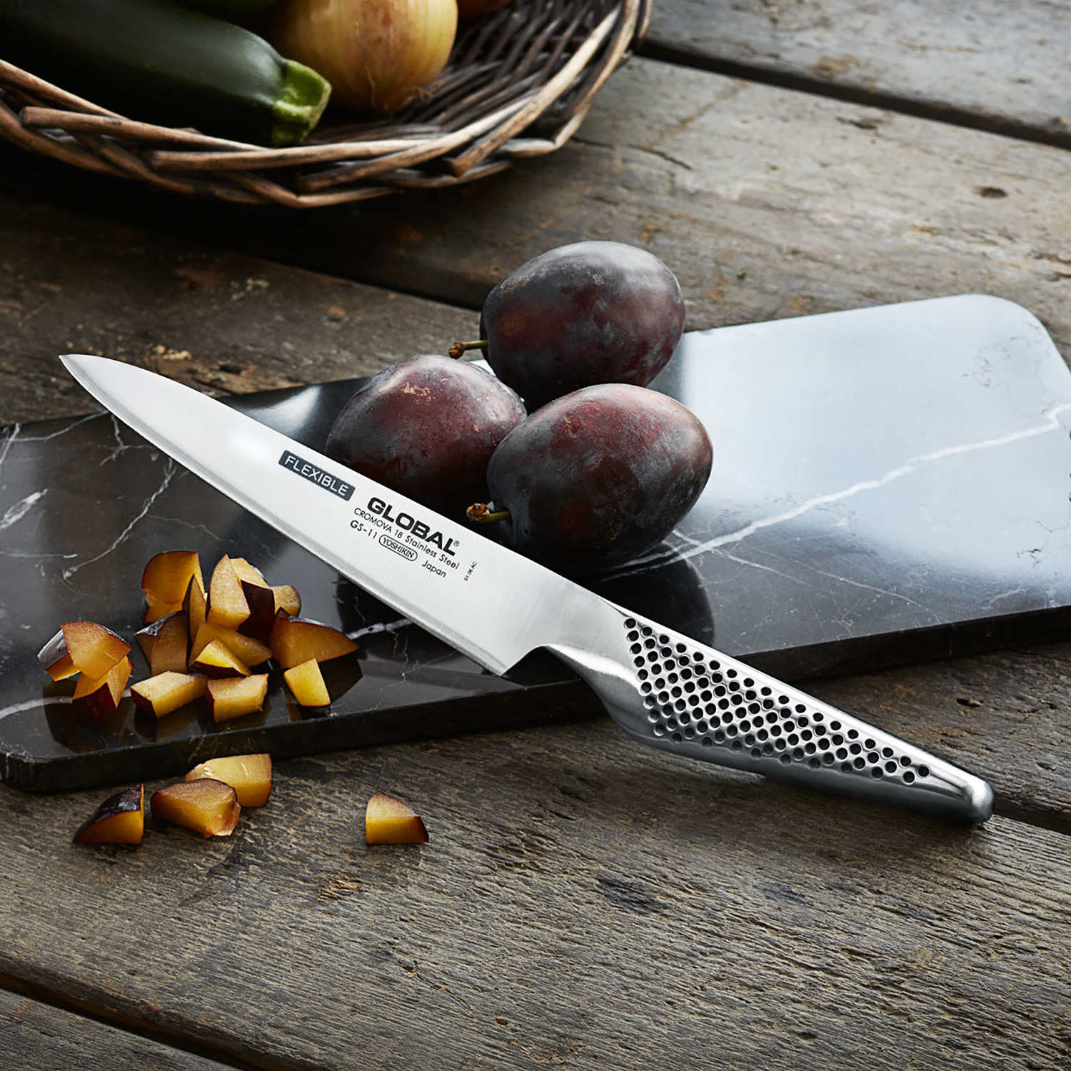 Global 15 cm Fleksibel Universalkniv
