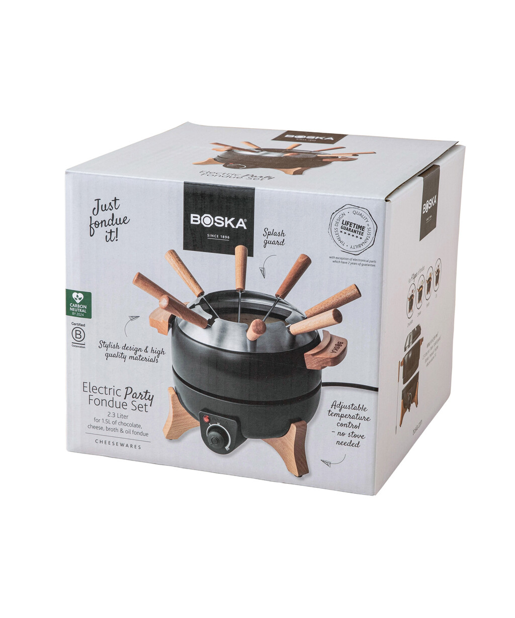 Boska 2.3L Elektrisk Fondue Sett
