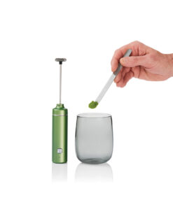 Chado Matcha-sett med Melkeskummer og Glass