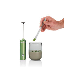 Chado Matcha-sett med Melkeskummer og Glass