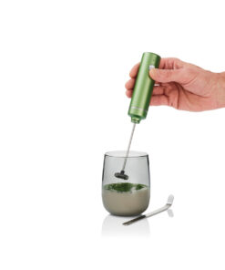 Chado Matcha-sett med Melkeskummer og Glass