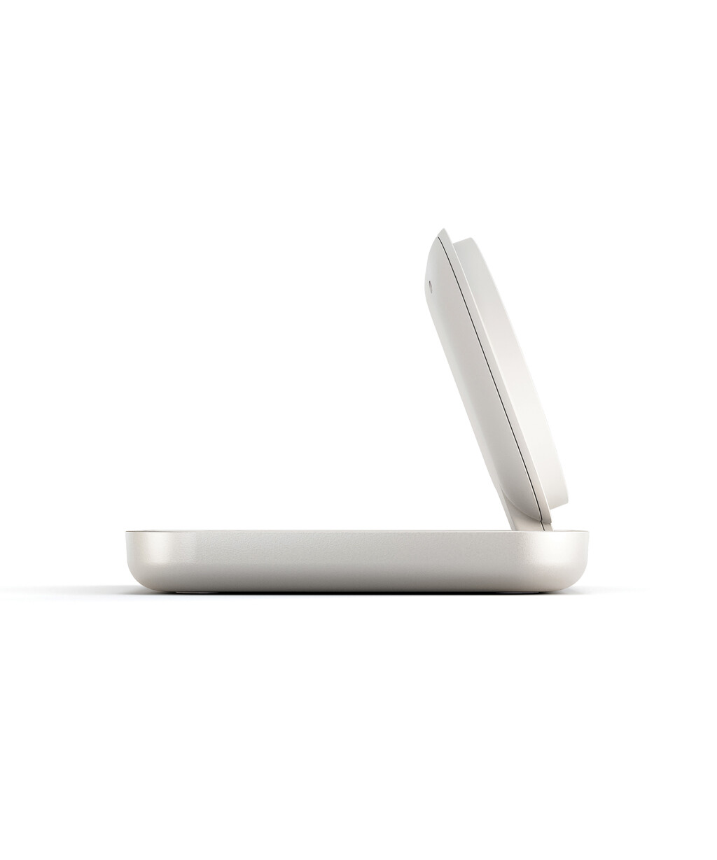 Magnetisk Nattbordlader med Qi2 og USB-C