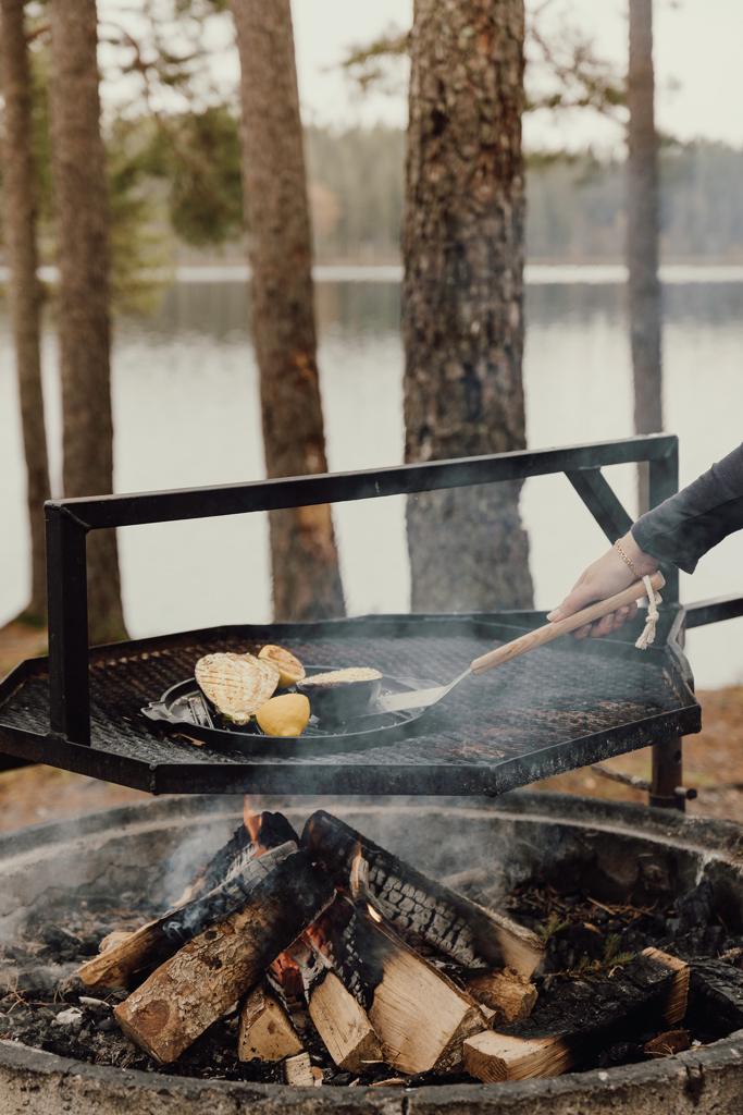 Vinga Monte Ardoise 30 cm Grilltakke